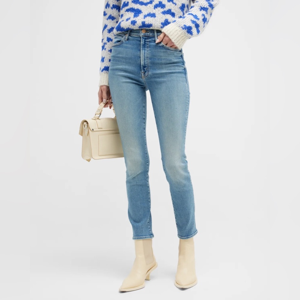 MOTHER Light Blue Ankle Jeans NWOT